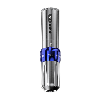 comprar P6 Pro Máquina de tatuaje CNC inalámbrico rotativo de la pluma de tatuaje de trazo ajustable 2 baterías Fabricación en línea