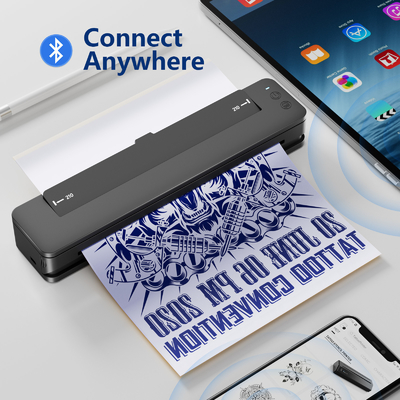 comprar APP Control máquina de transferencia de tatuajes máquina de impresión de estencillas de tatuajes Fabricación en línea