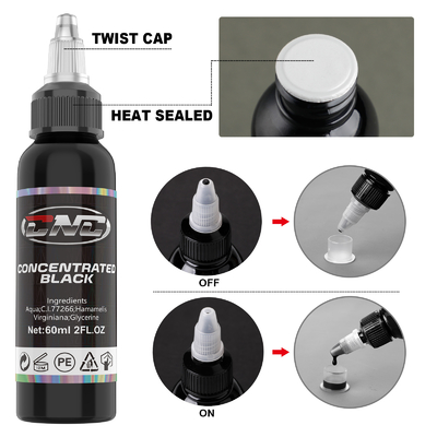comprar Tinta de tatuaje de maquillaje de primera calidad de 60 ml Tinta de tatuaje vegetariana pura Fabricación en línea