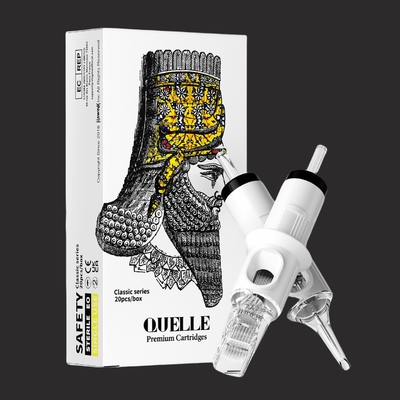 comprar Aguja de cartucho de tatuaje desechable blanca con paquete único 12x6x4cm Fabricación en línea