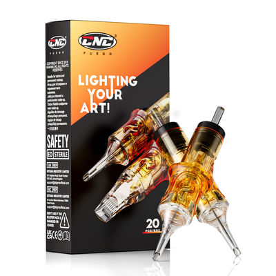 CNC Fuego de acero inoxidable con agujas de tatuaje de uso único