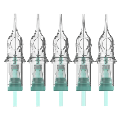 0.25mm 20 Pcs máquina de maquillaje permanente agujas cejas agujas de tatuaje