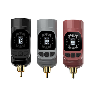Fuente de alimentación de la pistola de tatuaje Hawink 1600mah Batería de la máquina de tatuaje