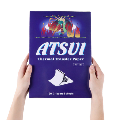 Papel de transferencia de tatuajes de 100pcs tamaño A4 mejor papel de plantillas para tatuajes