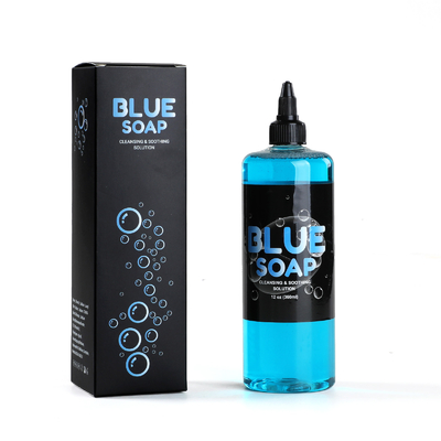 12 oz de jabón de espuma para tatuajes Stigma Blue Sabon para el cuidado posterior del tatuaje