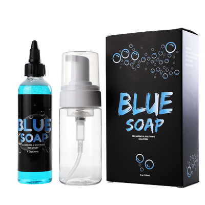 Desinfección Botella de Aerosol para Tatuajes 4OZ Botella de Aerosol para Tatuajes Azul