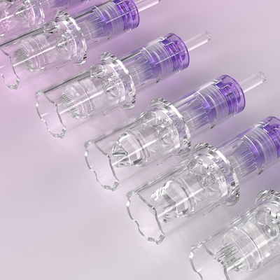 Semi PMU Cartucho de aguja personalizado Microneedles para el kit de tatuaje de microblading