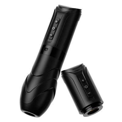 Inalámbrico 3,5 mm de recorrido ajustable 2,4-4,2 mm rotativo Tattoo Machine Pen Gun 5-7 horas de tiempo de trabajo Batería recargable Tattoo